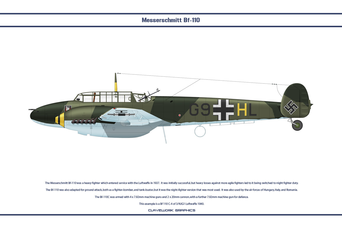 Bf 110 C NJG1 1