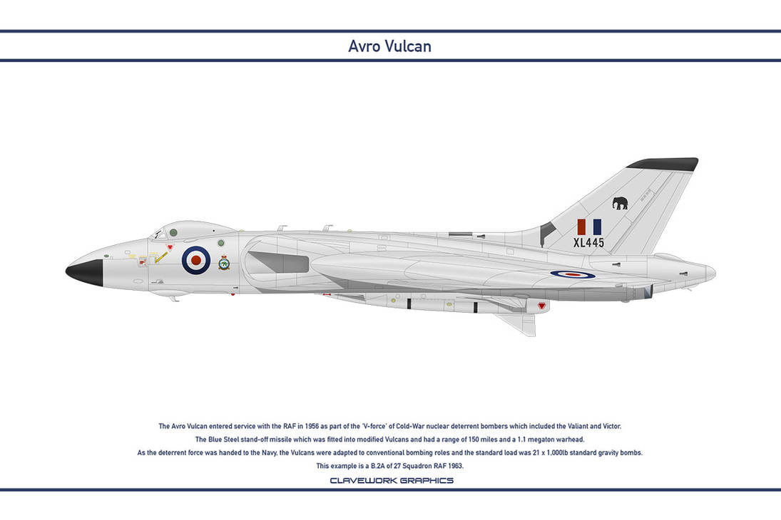 Vulcan GB 27 Squadron 1 by WS-Clave