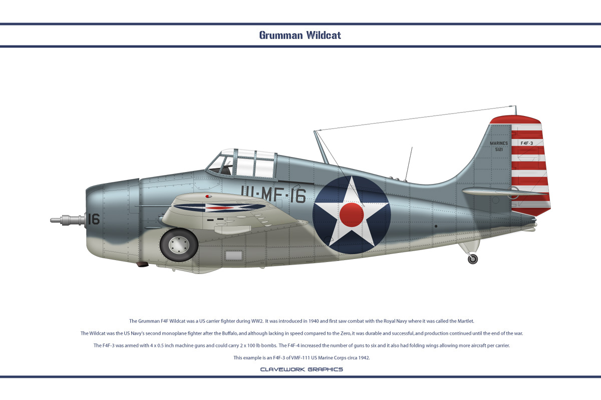 Grumman F4F VMF-111 1