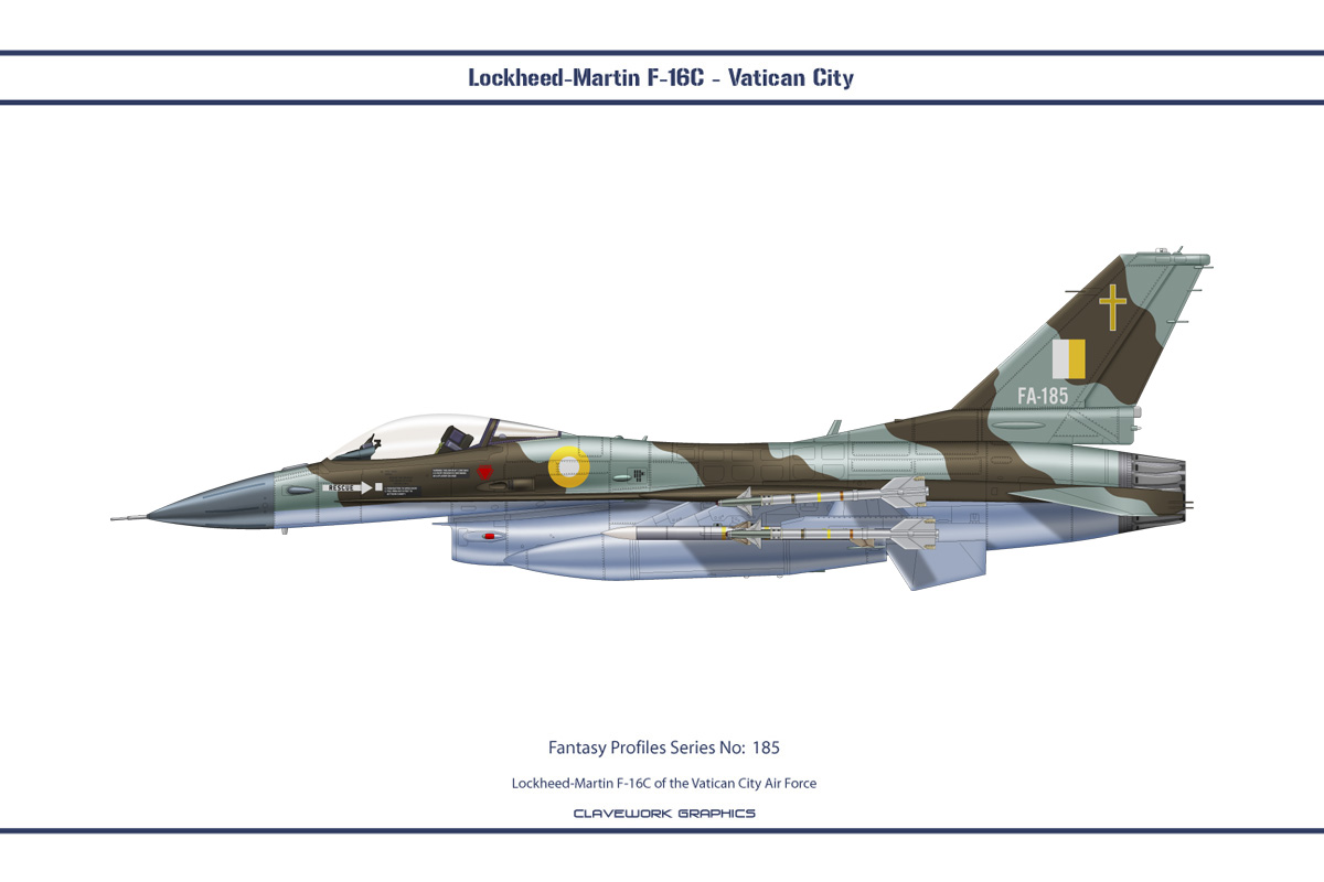 Fantasy 185 F-16C Vatican