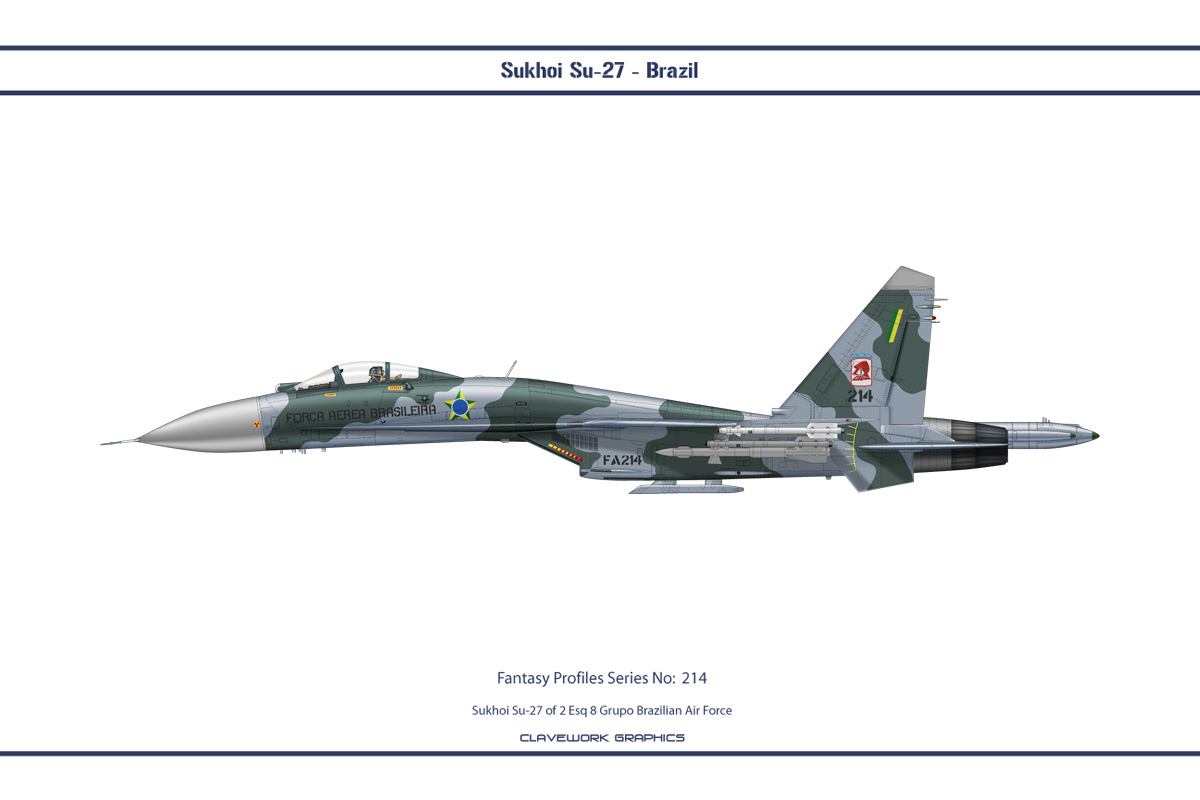 Fantasy 214 Su-27 Brazil