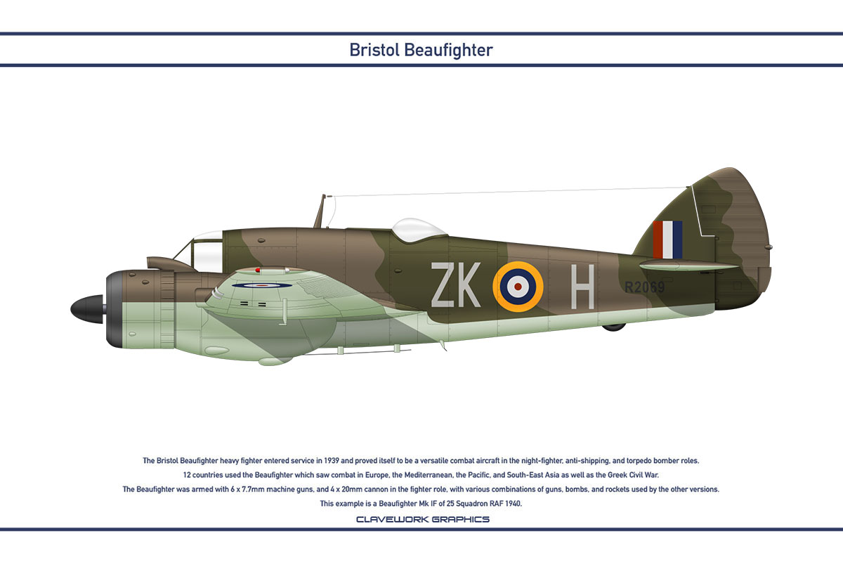 Beaufighter GB 25 Squadron 1