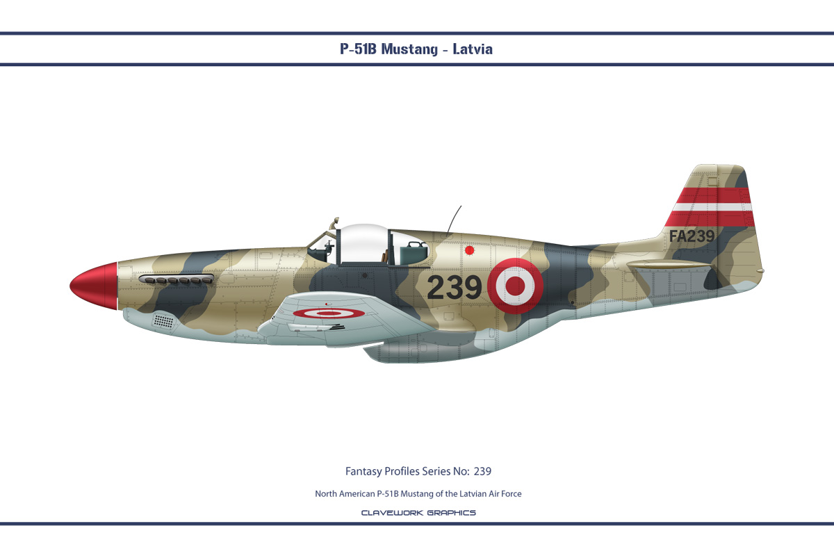 Fantasy 239 P-51B Latvia