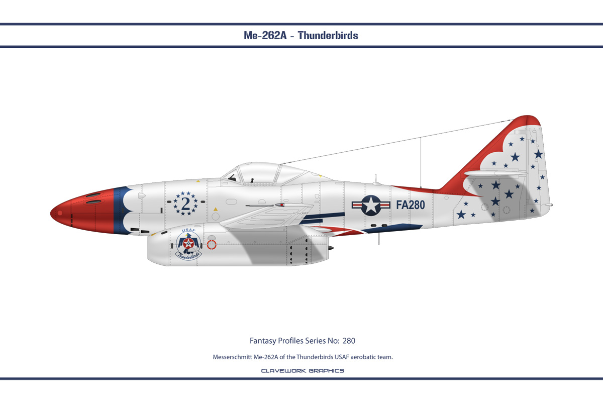 Fantasy 280 Me-262 Thunderbird