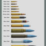 Ammunition Size Chart