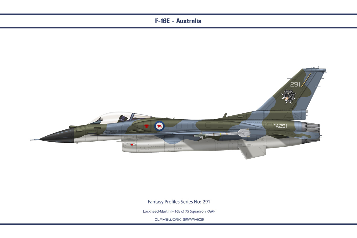 Fantasy 291 F-16E RAAF