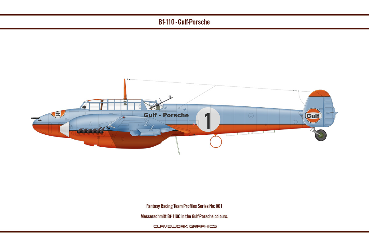 FR001 Bf-110C Gulf