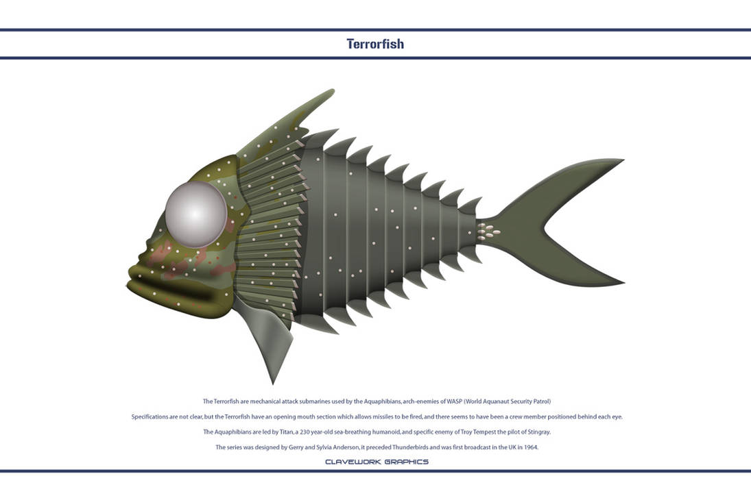 Terror Fish Types Terrorfish by Claveworks on DeviantArt