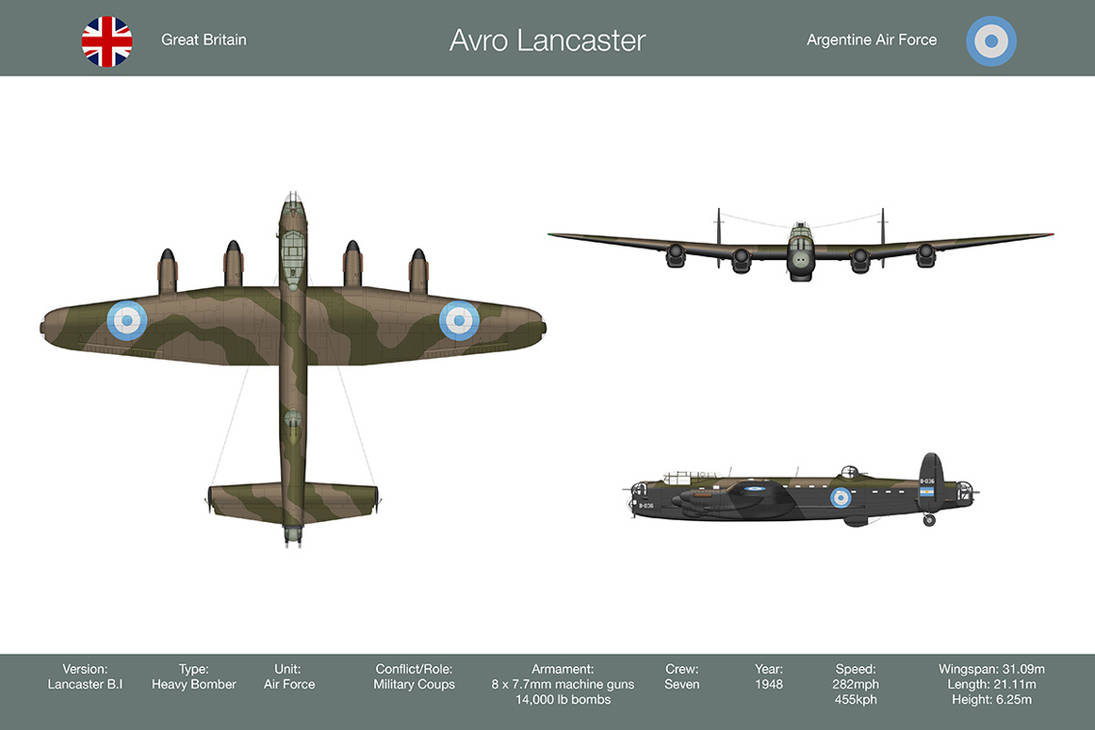 Lancaster Argentina 3 View by Claveworks on DeviantArt Lancaster Argentina 3 View by Claveworks on DeviantArt