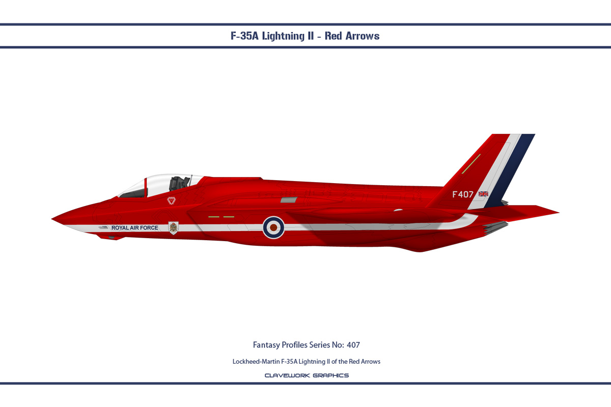 Fantasy 407 F-35A Red Arrows