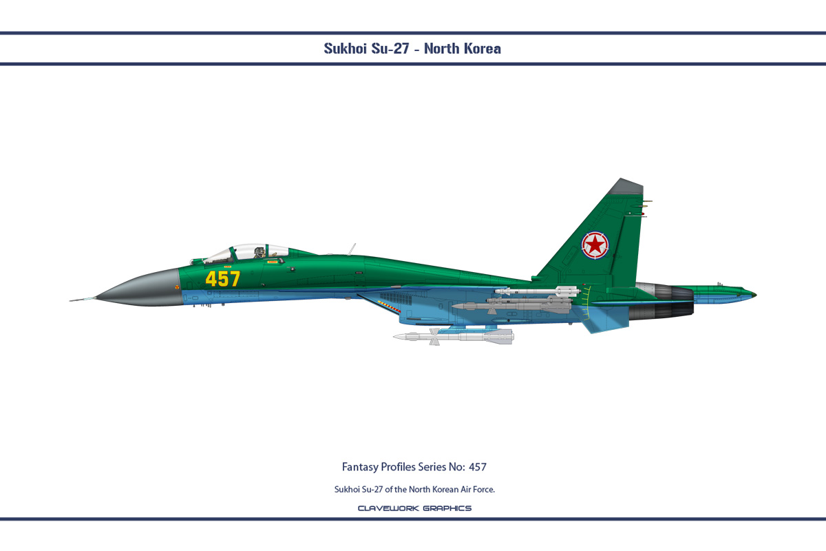 Fantasy 457 Su-27 North Korea