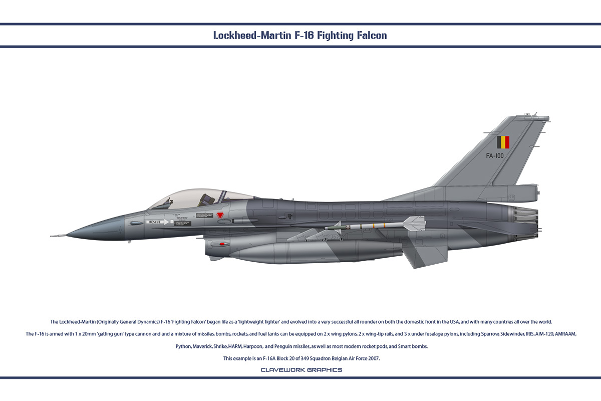 F-16 Belgium 349 Esc