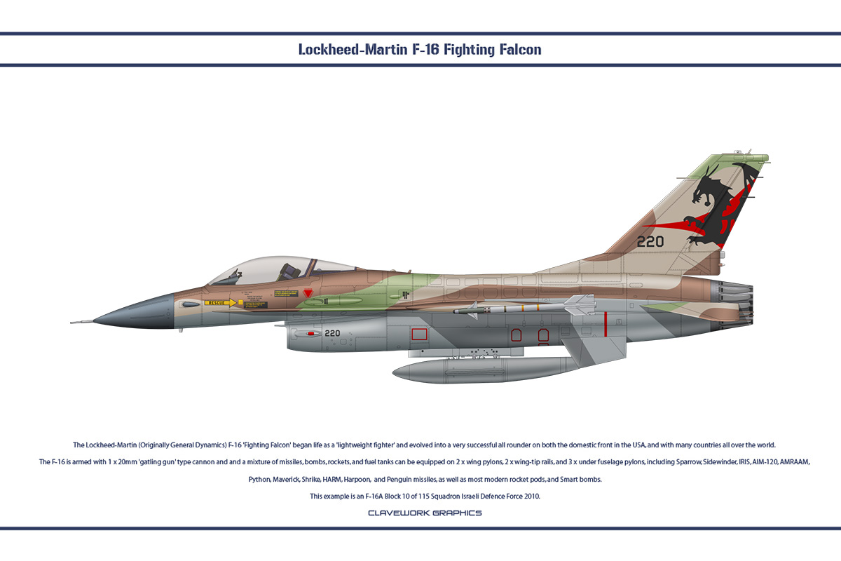 F-16 IDF 115 Sqn