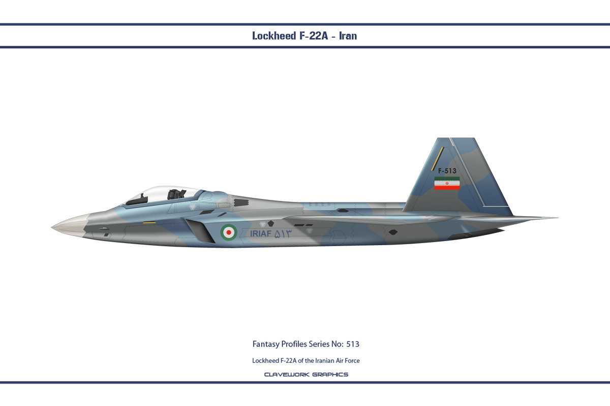 Fantasy 513 F-22A Iran