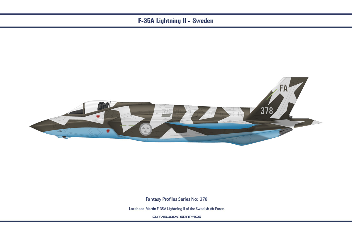 Fantasy 378 F-35A Sweden