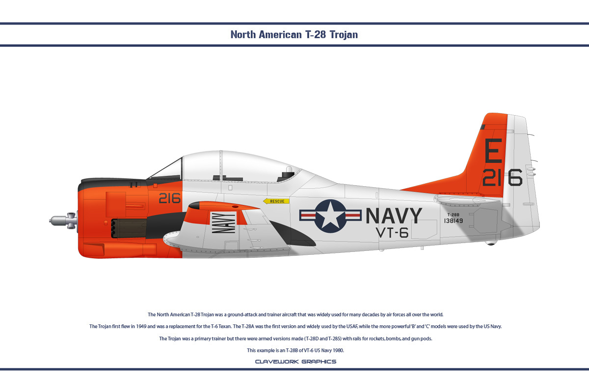 T-28 USA VT-6