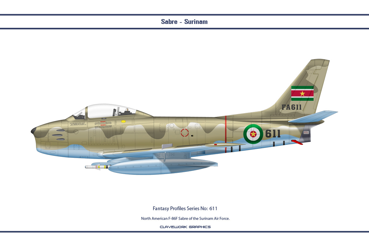 Fantasy 611 F-86F Surinam