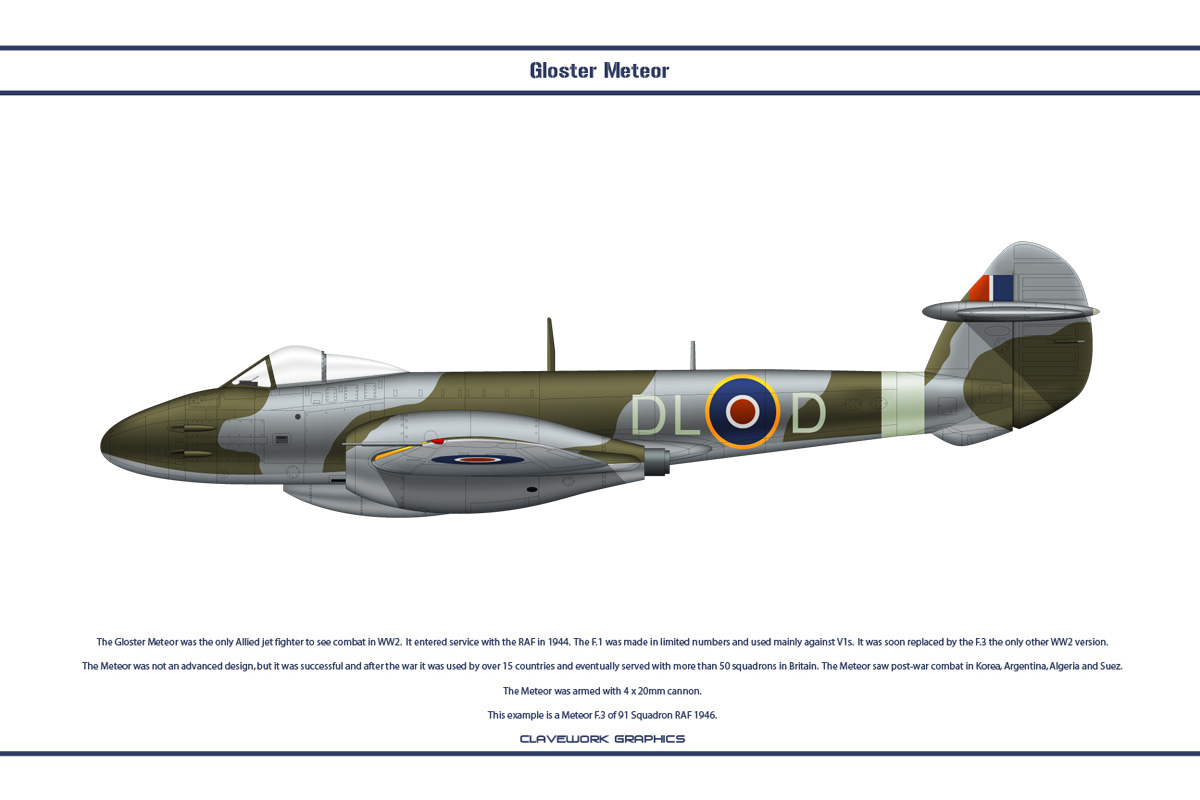 Meteor F3 GB 91 Sqn 1