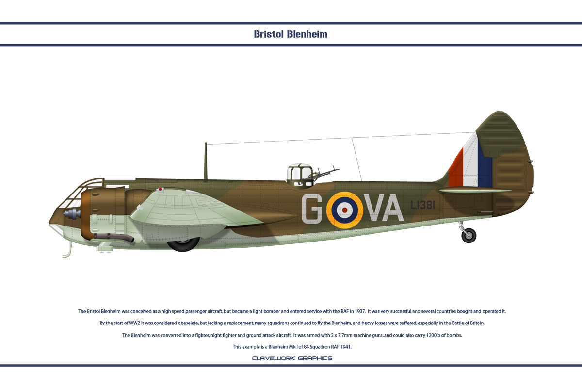 Blenheim GB 84Sqn