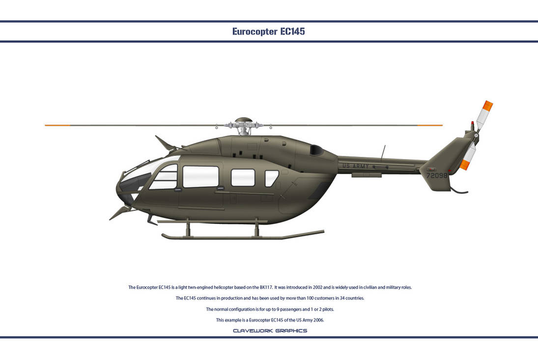 Ec145 Layout EC145 USA Army by Claveworks on DeviantArt