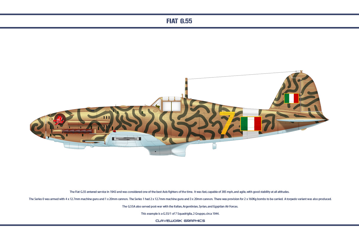 Fiat G55 7 Squadriglia