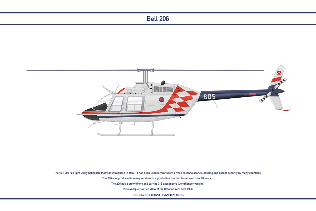 Bell 206 Croatia 1