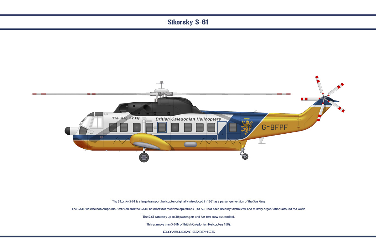 S-61 GB British Caledonian