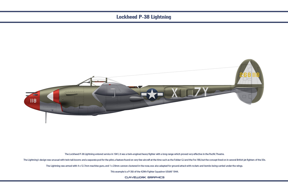 P-38J USAAF 429th FS 1