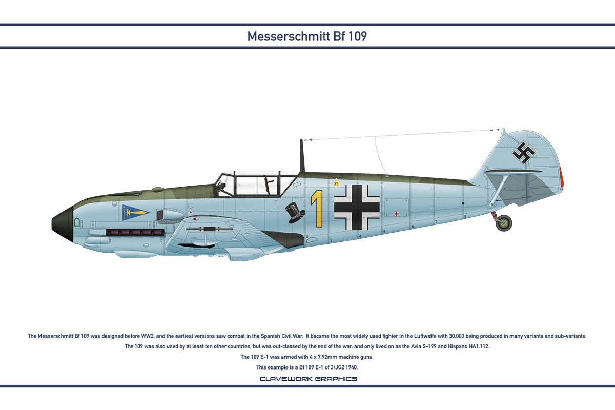 Bf 109 Germany JG2 1