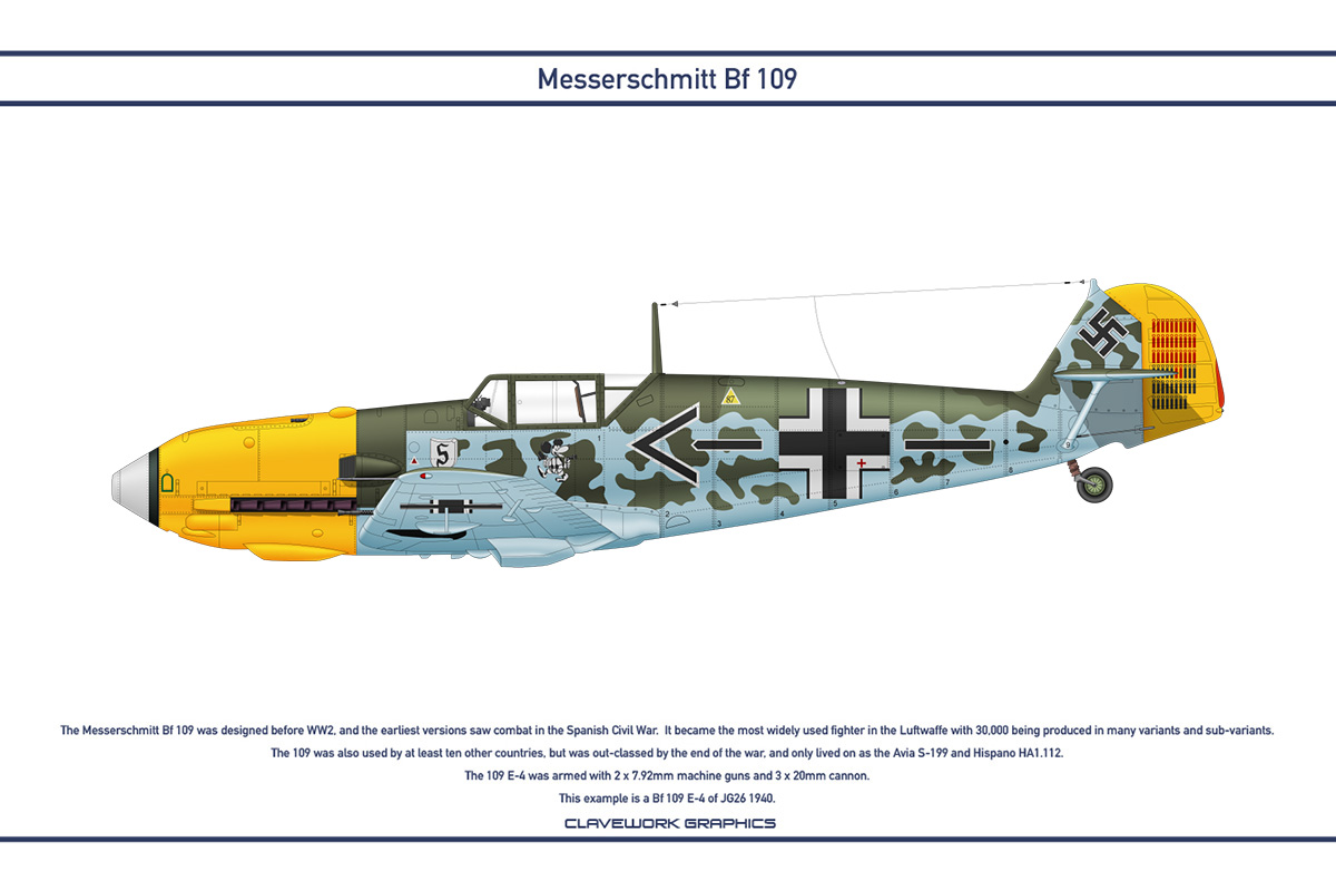 Bf 109 Germany JG26 5