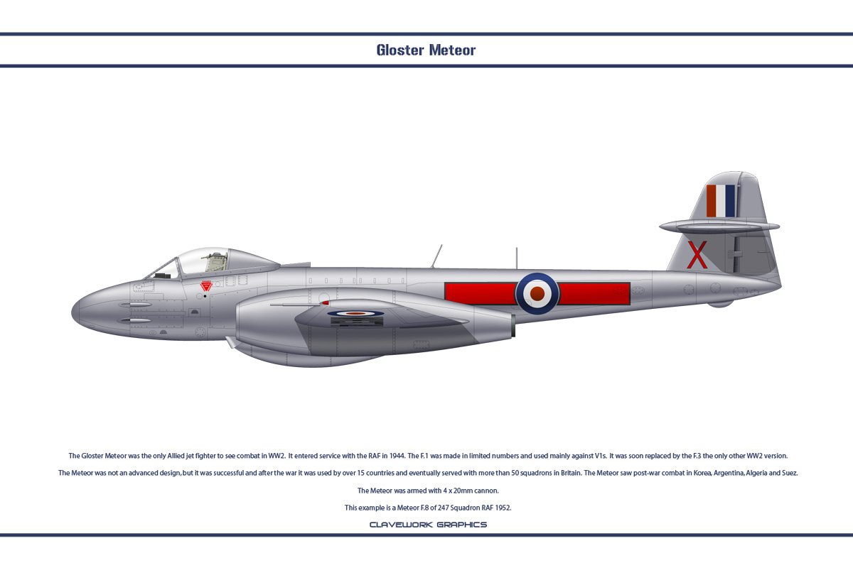 Meteor F8 GB 247 Sqn 1