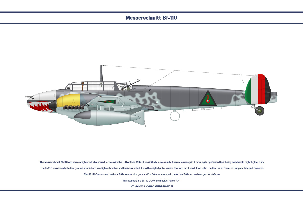 Bf 110 Iraq 1