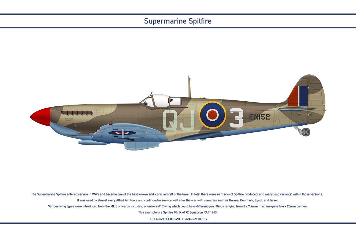 Spitfire GB 92 Squadron 3