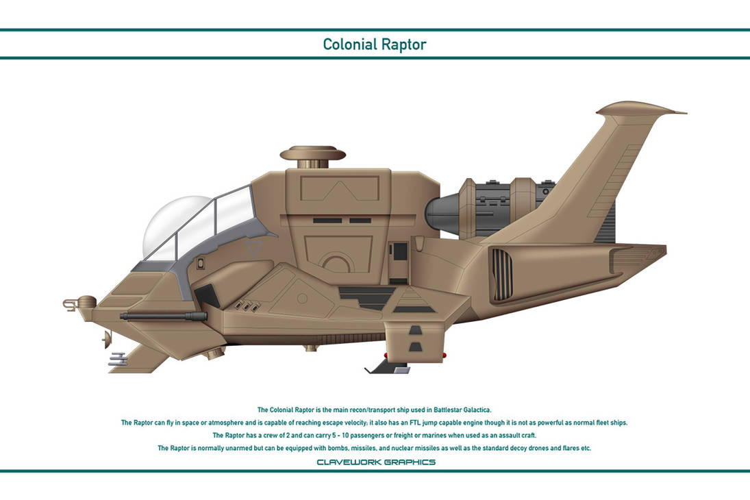 Colonial Raptor 1 by Claveworks on DeviantArt