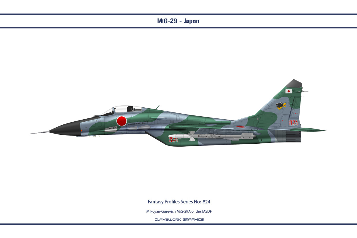 Fantasy 824 MiG-29A Japan