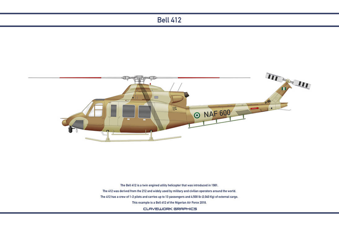 Bell 412 Nigeria 1 by WS-Clave