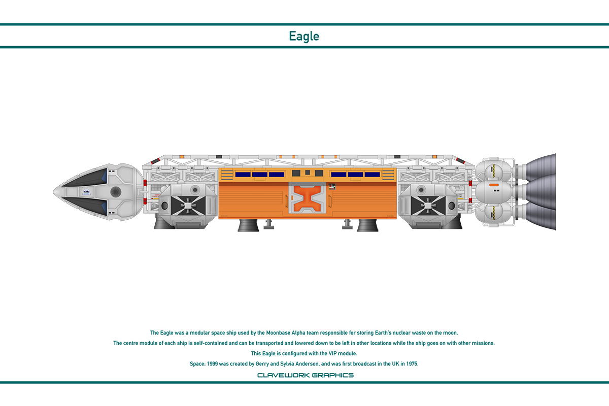 Space 1999 - Eagle 5 by WS-Clave
