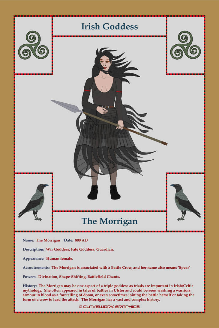Morrigan's Runes Morrigan by Claveworks on DeviantArt