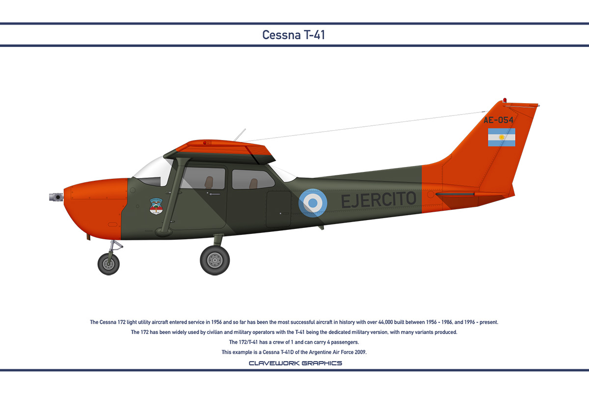 Cessna T-41 Argentina 1 By Claveworks On Deviantart
