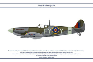 Spitfire GB 611 Squadron 3