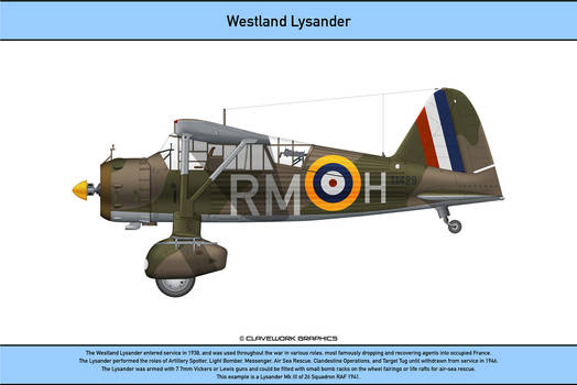 Lysander GB 26 Squadron
