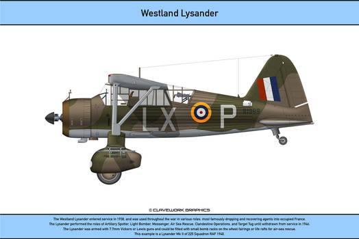 Lysander GB 225 Squadron