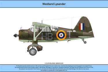 Lysander GB 239 Squadron