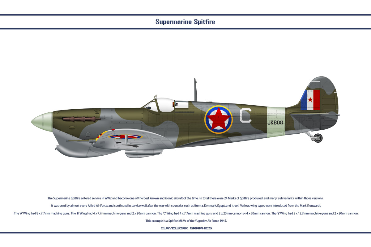 Spitfire Mk V Yugoslavia 1