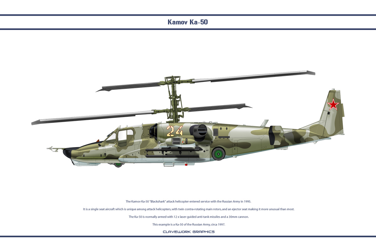 Kamov Ka-50 1