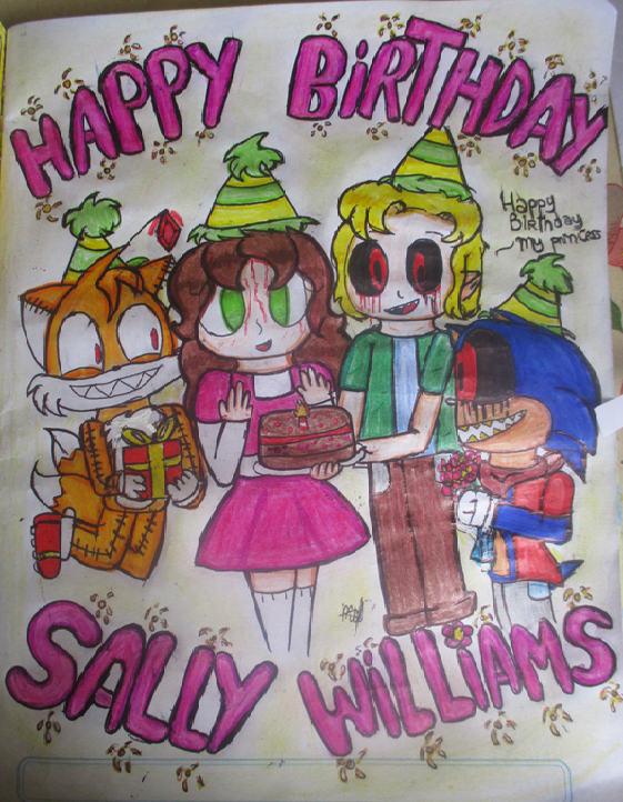 Happy Birthday Sally williams