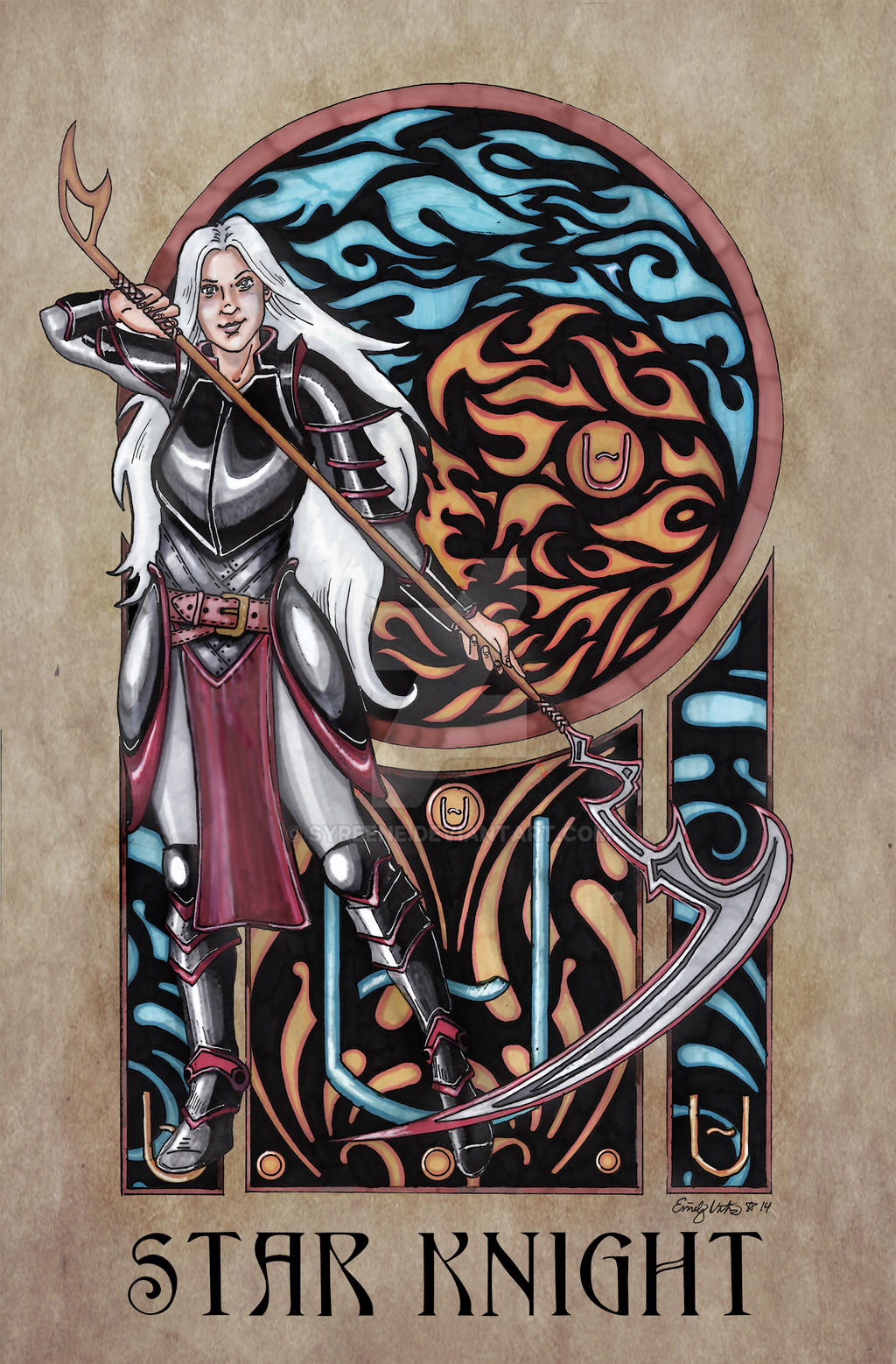 Stynes Knight Star Knight by Syreene on DeviantArt