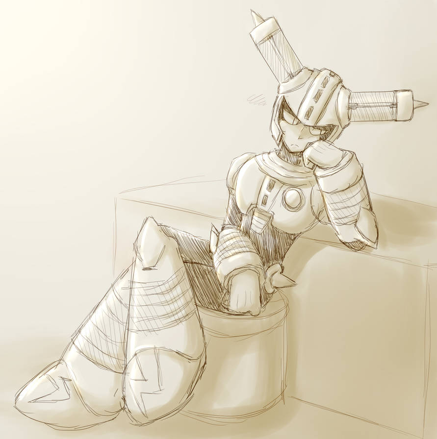 Fuse Man Rabbit Fuse Man Shaded Sketch by Bufuserk on DeviantArt