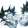 Goku jr vs. Vegeta jr
