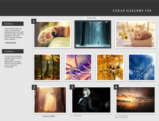 Clean Gallery CSS v.3